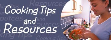 Link to Cooking Tips and Resources for Teens