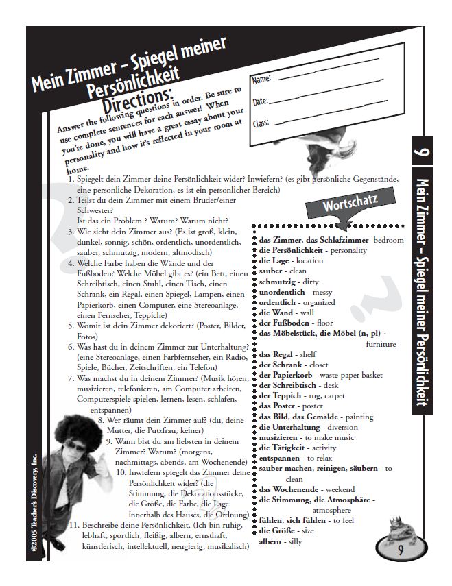 9. My Room - a Mirror of My Personality