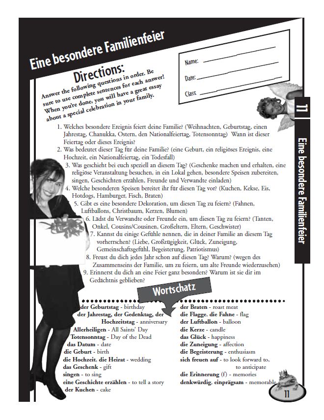 11. A Special Family Festival