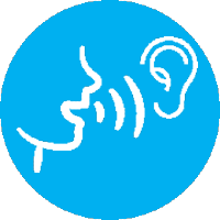(SL) Speaking and Listening Strand Icon