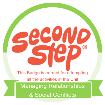 Unit 4: Managing Relationships & Social Conflicts Badge