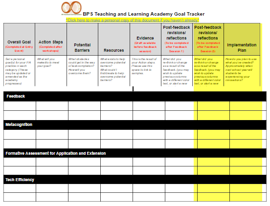 Academy Goal Tracker Image