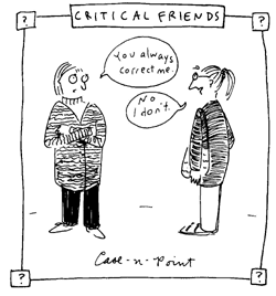 critical friends cartoon